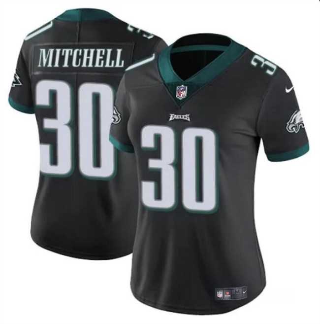 Women's Philadelphia Eagles #30 Quinyon Mitchell Black 2024 Draft Vapor Untouchable Limited Stitched Jersey Dzhi,We sell and wholesale Women's Philadelphia Eagles #30 Quinyon Mitchell Black 2024 Draft Vapor Untouchable Limited Stitched Jersey Dzhi on line form chian!